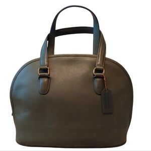 Vintage Coach Pelham Glovetanned Leather Dome Handbag